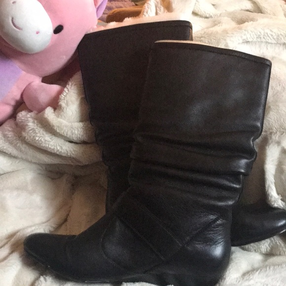 Black genuine leather Boots. 😎Offers welcome!!! - Picture 5 of 10